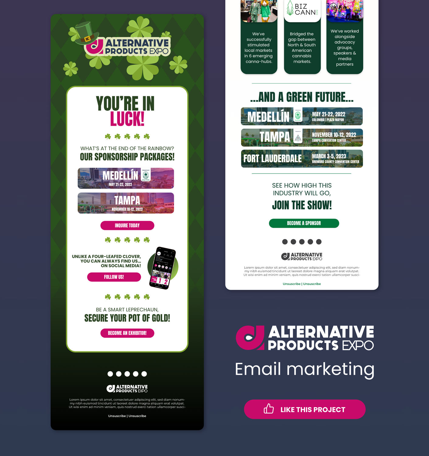 Emails de AltPro Expo, tanda 8